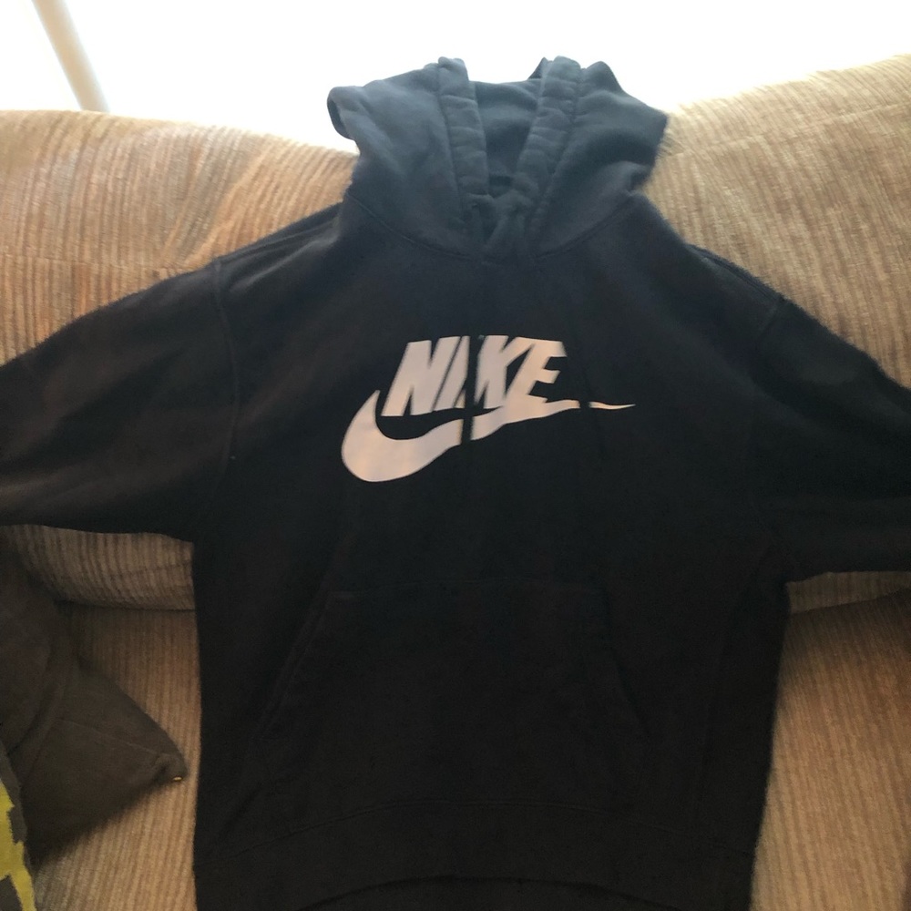 Nike Black Size Large Sportswear Club Hoodie